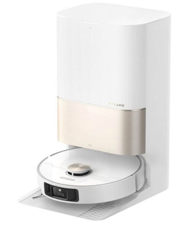 Dreame X50 Ultra Complete Weiss – 20.000 Pa Saugroboter mit Wisch-& Hebemopp, UV-Basisstation & VersaLift Navigation