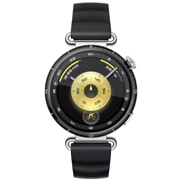 Huawei Watch GT6 46mm Schwarz - kompakte Smartwatch mit 1,47″ AMOLED, 14 Tagen Akku & Edelstahlgehäuse