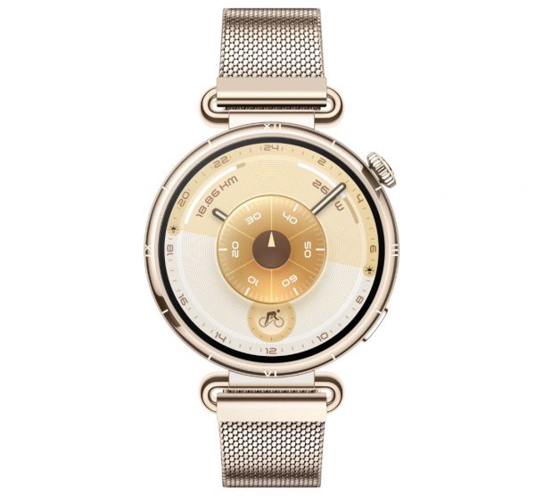 Huawei Watch GT6 41mm Gold - kompakte Smartwatch mit 1,32″ AMOLED, 14 Tagen Akku & Edelstahlgehäuse