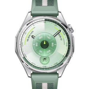 Huawei Watch GT6 46mm Grün - kompakte Smartwatch mit 1,47″ AMOLED, 14 Tagen Akku & Edelstahlgehäuse
