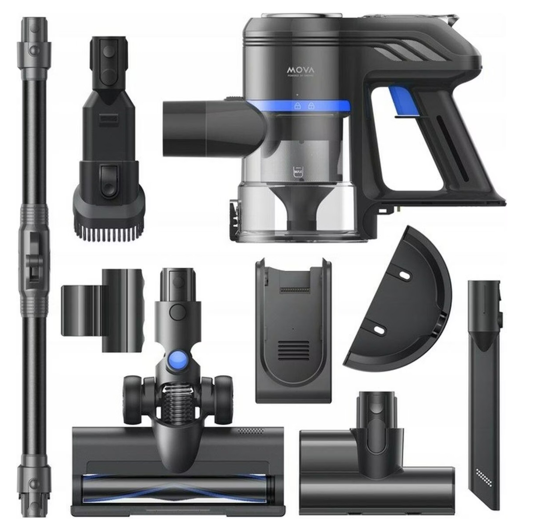 MOVA J30 – Kabelloser 420 W Akku-Staubsauger mit 75 000 U/min Motor & 70 min Laufzeit – Bild 4