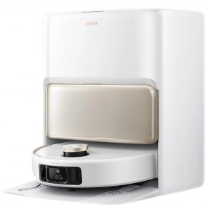 MOVA V50 Ultra Weiss – 24.000 Pa Saug- & Wischroboter mit Heißwasser-Wischen, UV-Sterilisation & OmniDry™ Station